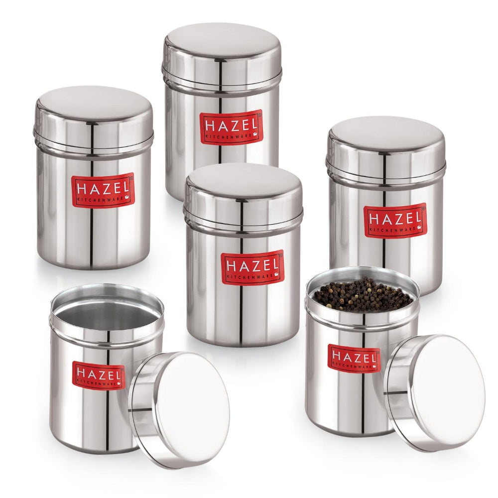 Airtight Stainless Steel Dabba Set, Kitchen Food Storage Containers