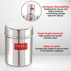 Stainless Steel Airtight Container – 200 ML (Set of 6)