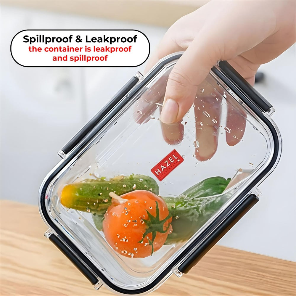Plastic Airtight Rectangle Container – 800 ML