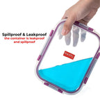 Plastic Airtight Square Container – 400 ML