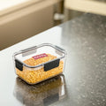Plastic Airtight  Microwave Safe  Dabba – 1200 ML