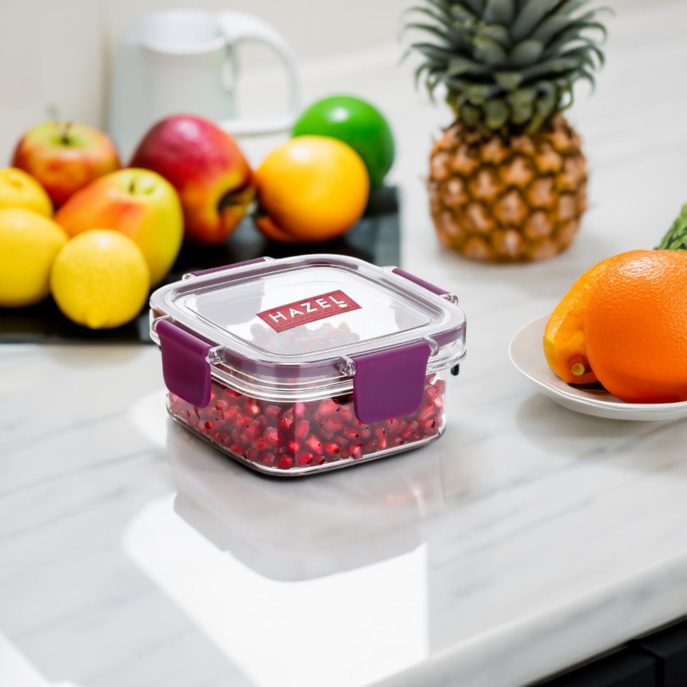 Plastic Airtight Square Container – 400 ML