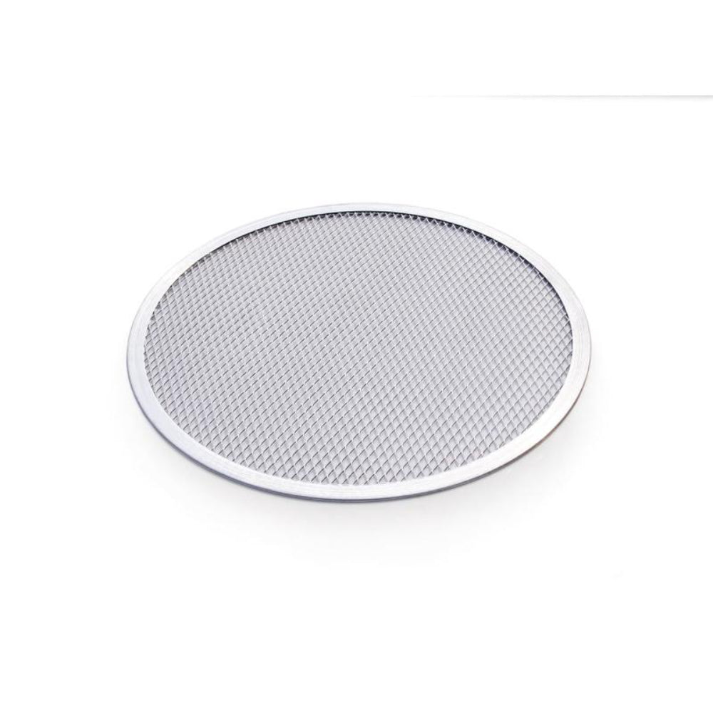 Round Aluminium Non-Stick Pizza Mesh Trays, Jali, Even Baking