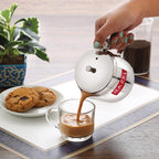 Stainless Steel Tea Serving Pot with Lid, 400 ML