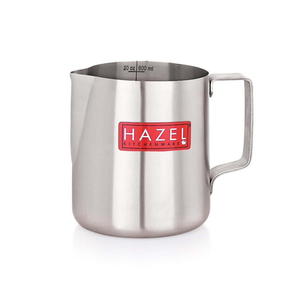 Stainless Steel Tea/Coffee/Milk Frothing Pitcher - 600 ML
