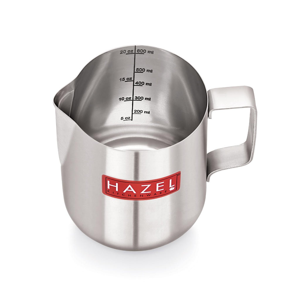 Stainless Steel Tea/Coffee/Milk Frothing Pitcher - 600 ML