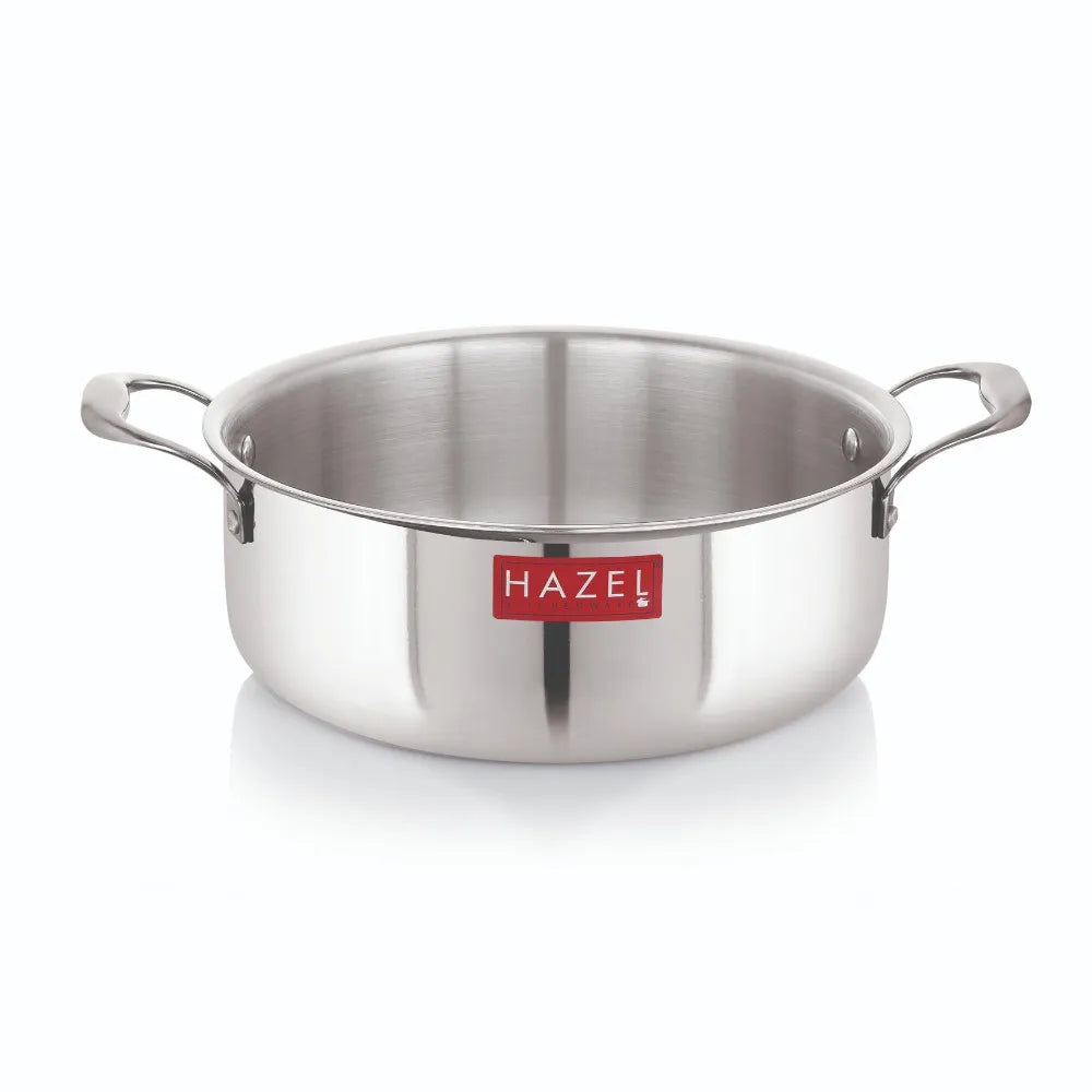 Triply Stainless Steel Cookpot with Handle, 4 L, 26.3 cm