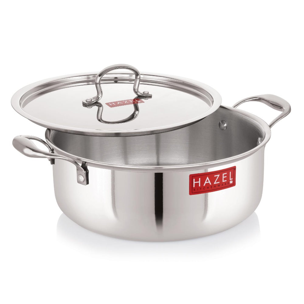 Triply Stainless Steel Biryani Cookpot – 4 L, 26.3 cm