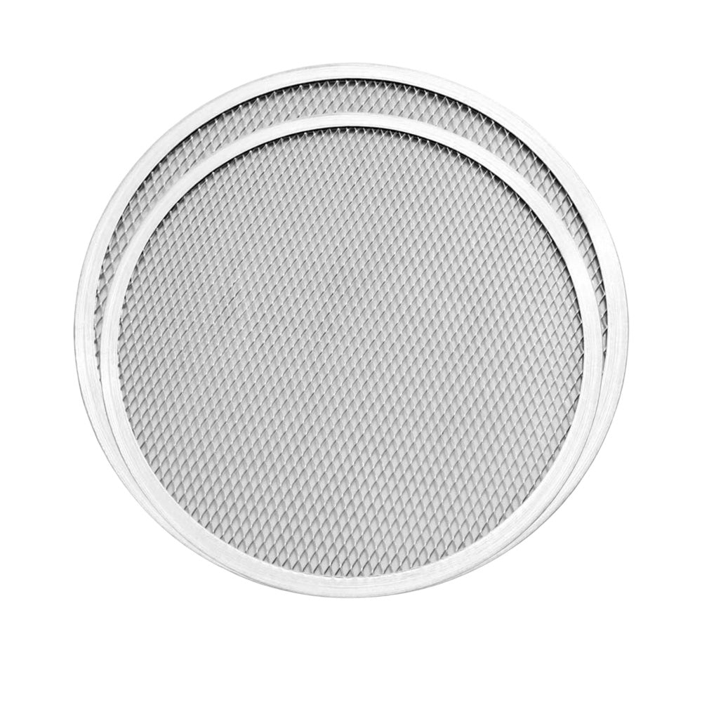 Aluminium Pizza Mesh Tray Set (Round) – 10, 12 Inch