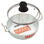 Aluminium Induction Deep Fry Kadai /Frypan with Lid – 3600 ML, 25.8 cm