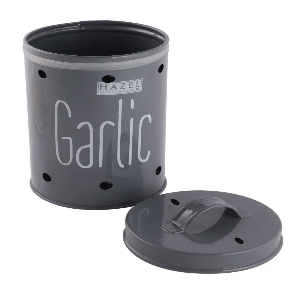 Garlic Onion Storage Container  With Lid - Set Of 2