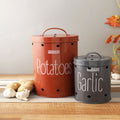 Garlic Onion Storage Container Set with Lid – Set of 2