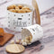Garlic Potato Storage Box with Wooden Lid, Set of 2