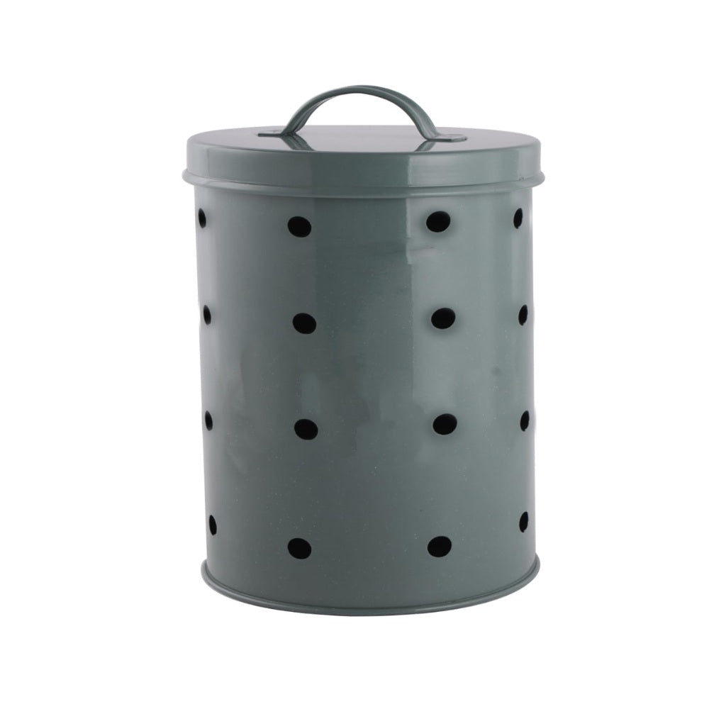 Onion Storage Container with Lid 1.25–1.75kg – Olive Green