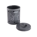 Garlic Storage Container with Lid 1kg – Grey