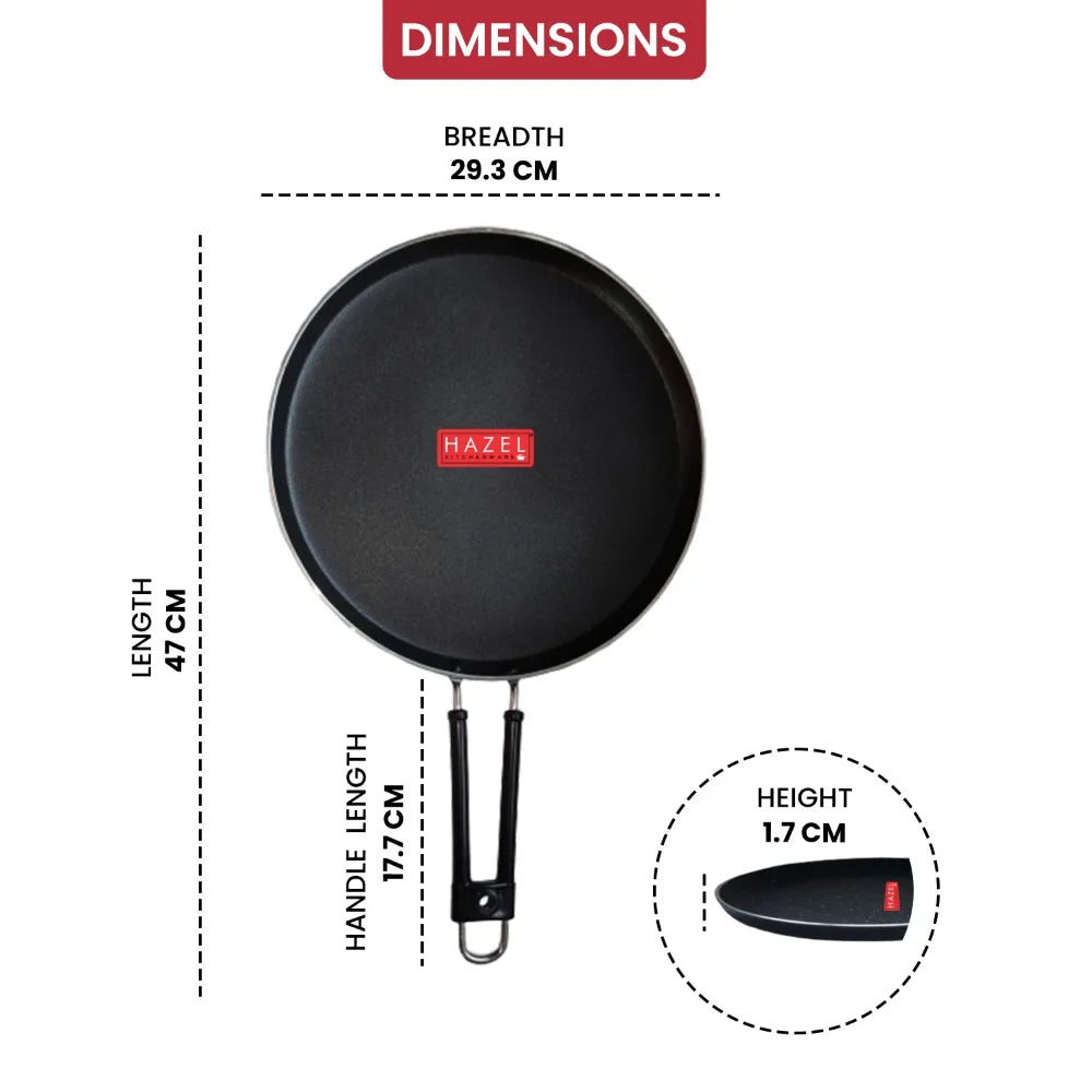Non Stick Flat Dosa Tawa – 29.3 cm