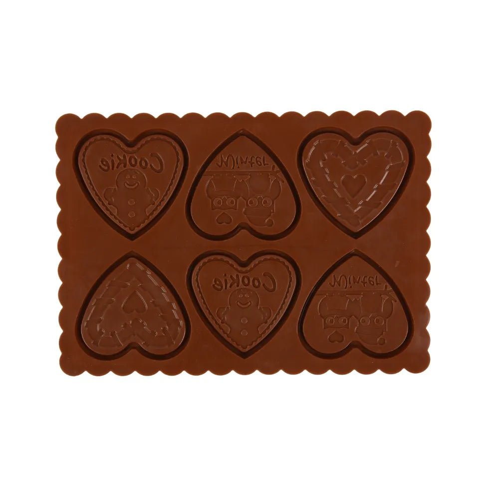 Heart Shape Silicone Cookie Mold