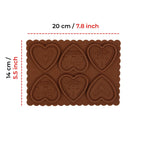 Heart Shape Silicone Cookie Mold