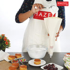 Cake Decorating Nozzle with Reusable Piping Bag Ð 35 cm