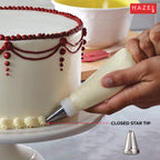 Cake Decorating Nozzle with Reusable Piping Bag Ð 35 cm