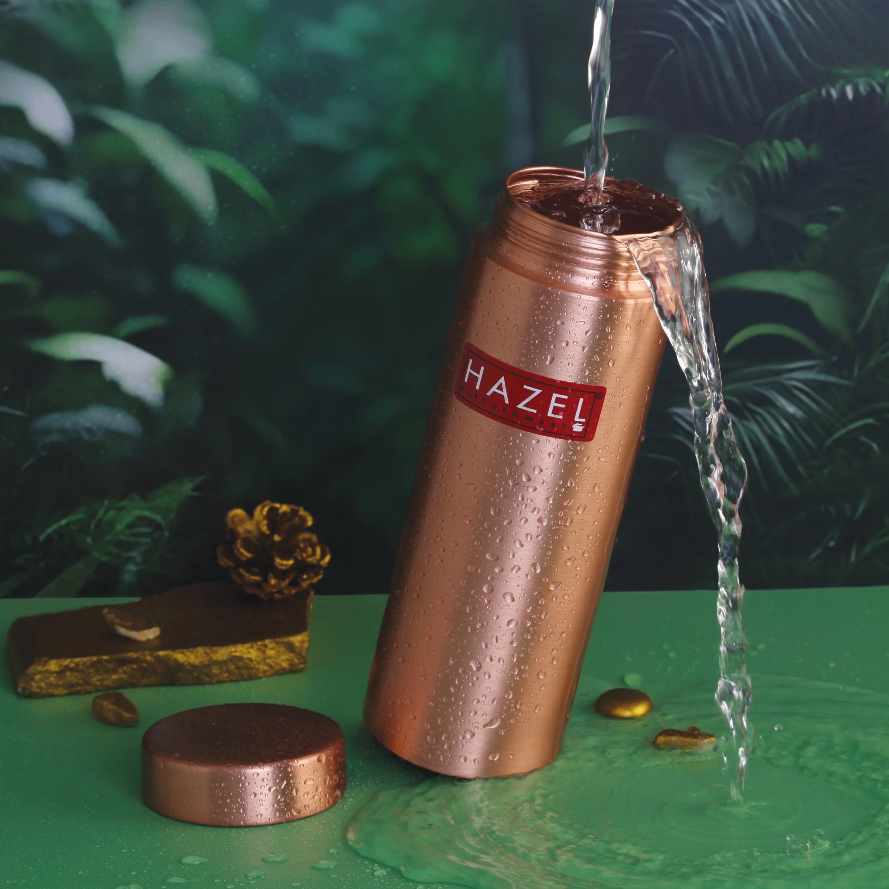 Copper Water Bottle for School – 500 ML