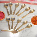 Brass Masala Spoon, Set of 12