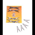 Stainless Steel Cloth Clips -12 Pc