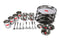 Stainless Steel Dinner Set - 20pc (4 Plate, 4 Bowl, 4 Glasses, 4 Quarter Plates, 4 Spoons and 4 Forks)