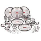 Stainless Steel Dinner Set - 30 Pc