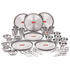36 Pc Stainless Steel Kitchen Dinner Set