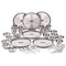 36 Pc Stainless Steel Kitchen Dinner Set