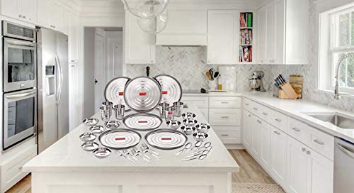 36 Pc Stainless Steel Kitchen Dinner Set