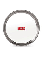 Stainless Steel Dinner Set - 18 pc (3 Plate, 3 Glass, 6 Bowl, 3 Dessert Plate, 3 Spoon)