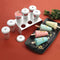 Aluminium Kulfi Mould Set – 6 Moulds + Stand + 12 Sticks