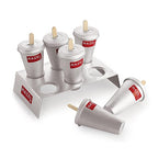 Aluminium Kulfi Mould Set – 6 Moulds + Stand + 12 Sticks