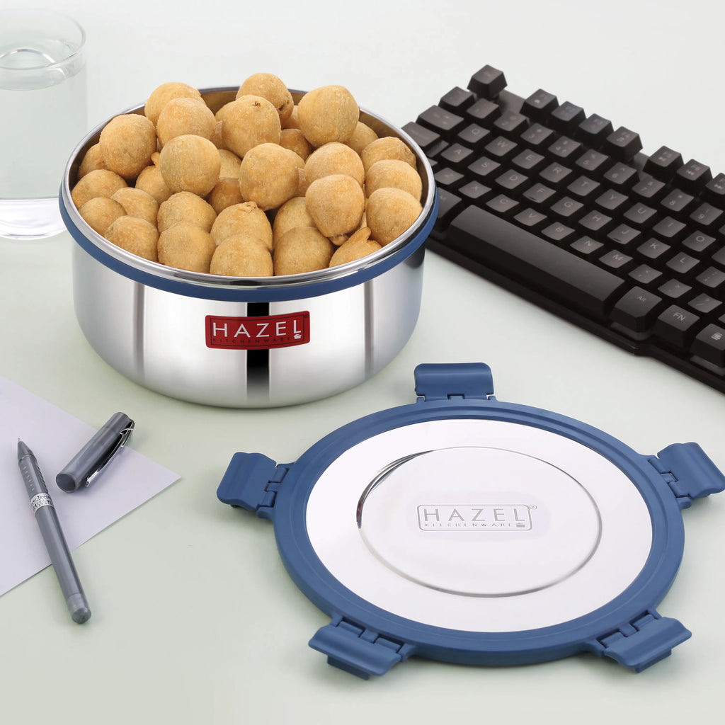 Stainless Steel Hercules Chips, Wafers Container – 1950 ML