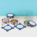 Airtight Stainless Steel Lunch Box Containers – 285 ML, Set of 4