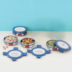 Airtight Stainless Steel Lunch Box Containers – 285 ML, Set of 4