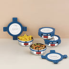 Stainless Steel Airtight Storage Containers – 360 ML (Set of 4)