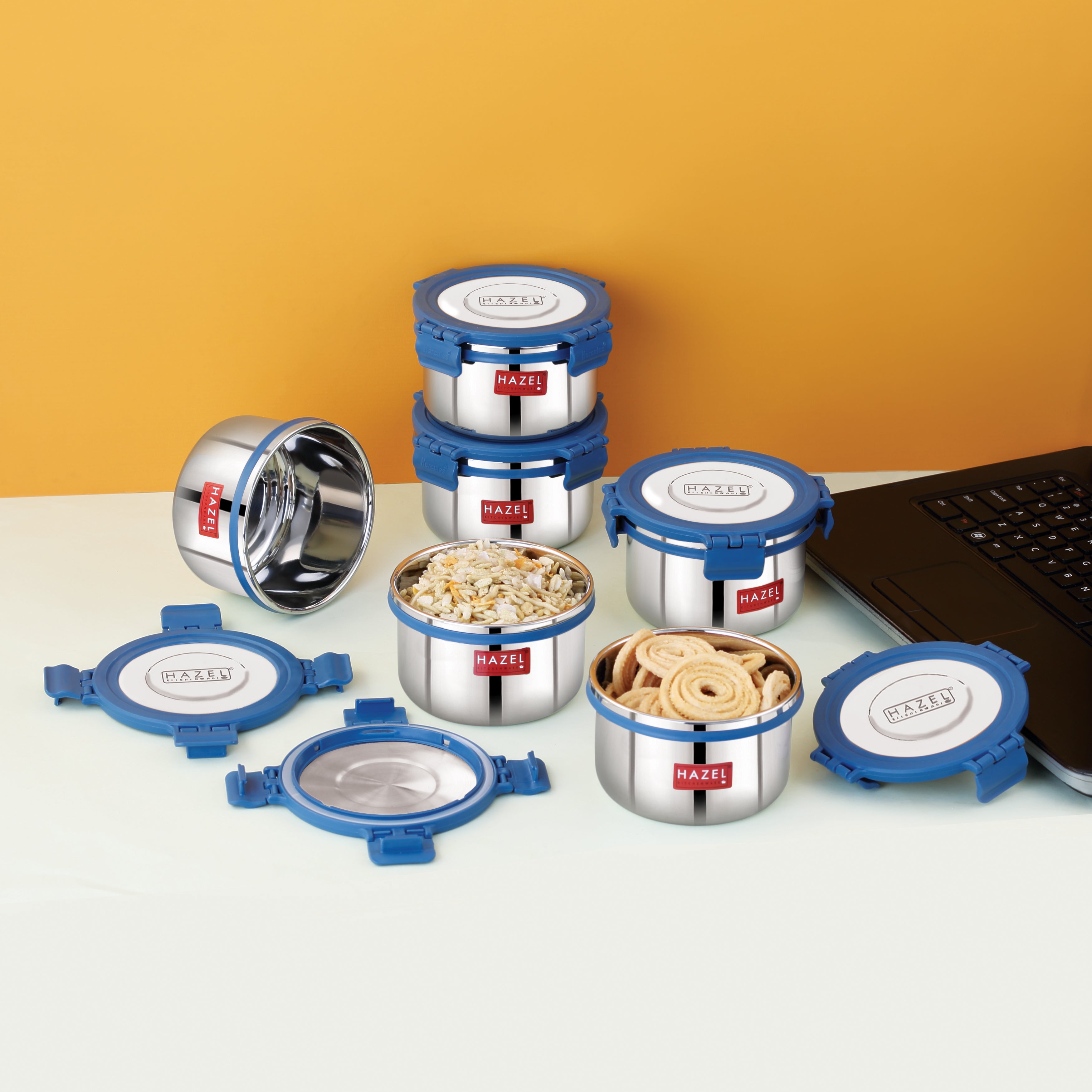 Leakproof Stainless Steel Tiffin Box, Airtight Food Grade Container
