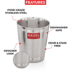 Stainless Steel Glass For Water and  Juice - 350 ML