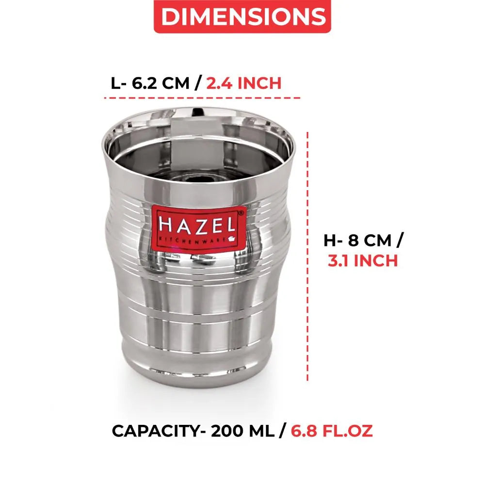 Stainless Steel Toddler Glass - 200 ML