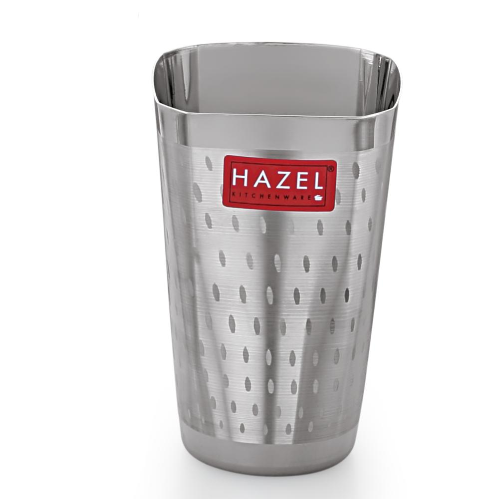 Stainless Steel Water Glass Set, 350 ML (Set of 2)