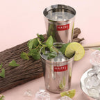 Stainless Steel Glass For Water and  Juice - 350 ML (Set of 2)