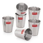Stainless Steel Glass For Water and  Juice - 350 ML (Set of 6)