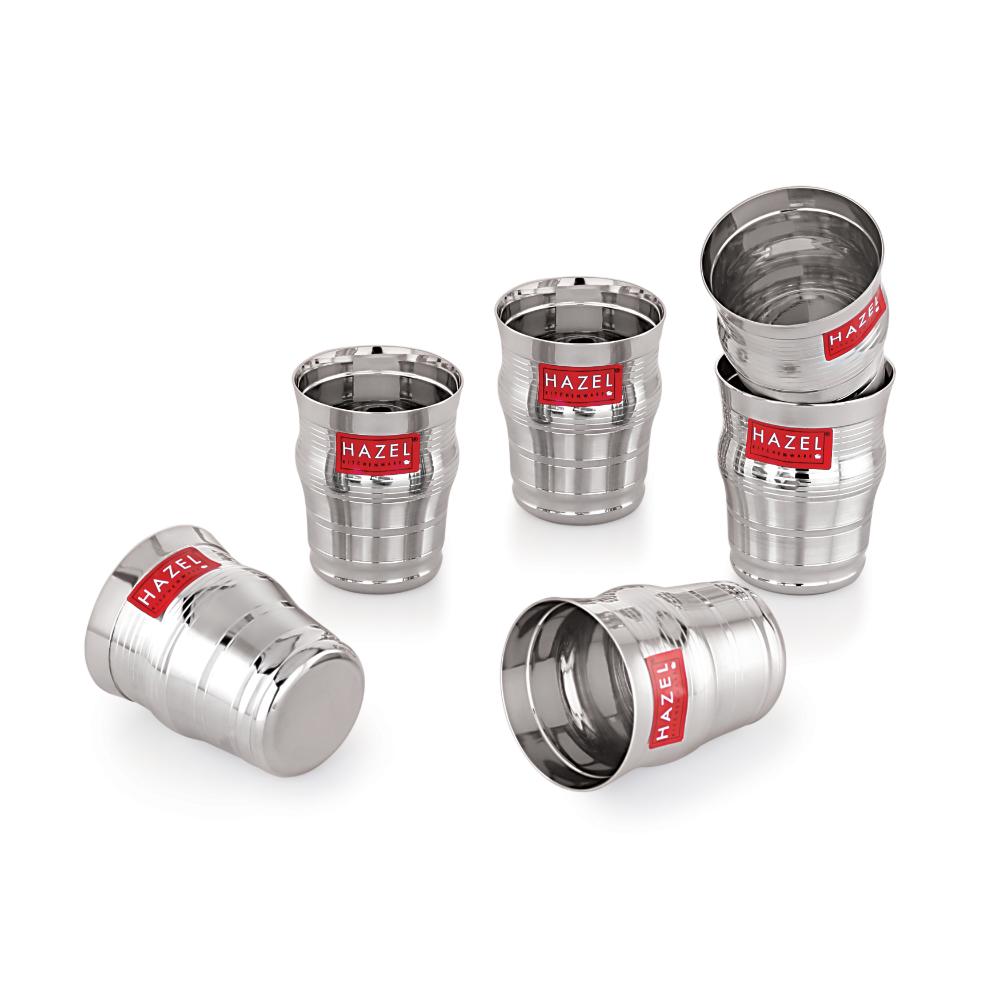 Stainless Steel Toddler Glass - 200 ML (Set of 6)