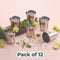 Stainless Steel Glass For Water and Juice - 350 ML (Set of 12)