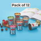 Stainless Steel Kids Glass - 200 ML (Set of 12)