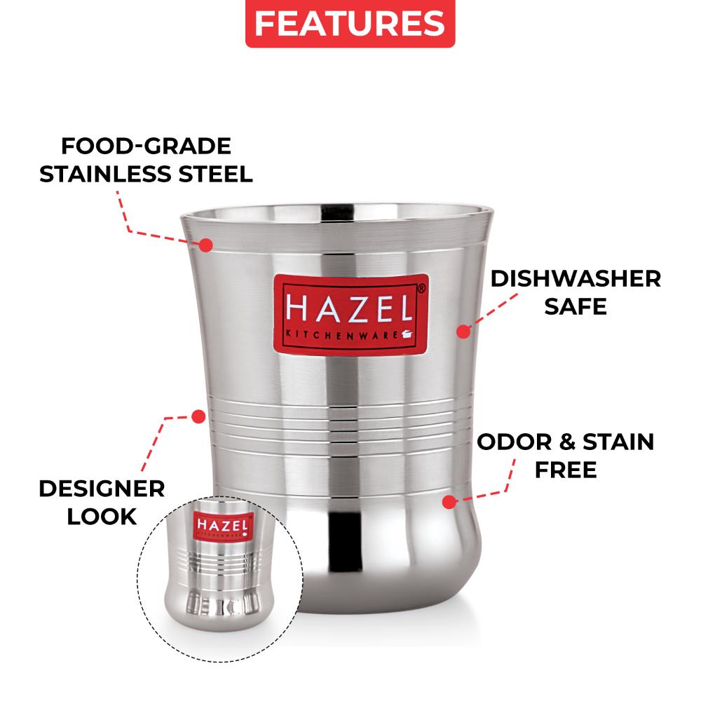 Stainless Steel Kids Water & Juice Glass, Unbreakable, Durable