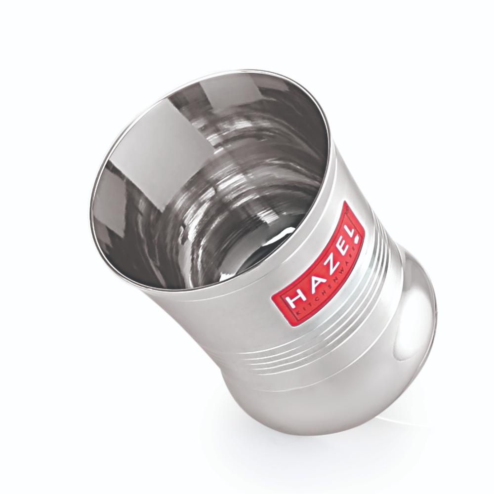 Stainless Steel Kids Glass - 200 ML (Set of 12)